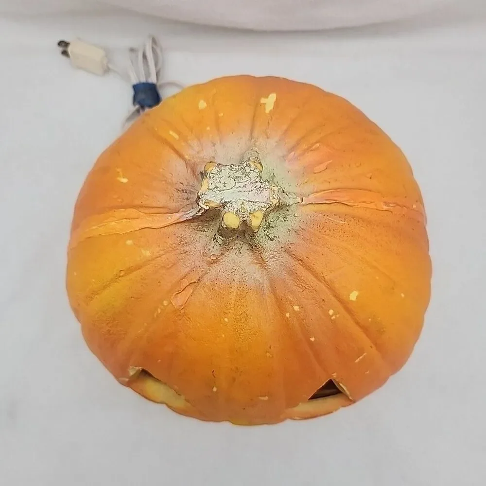 Pumpkin Light Up Jack O Lantern Decoration Foam Blow Mold 9